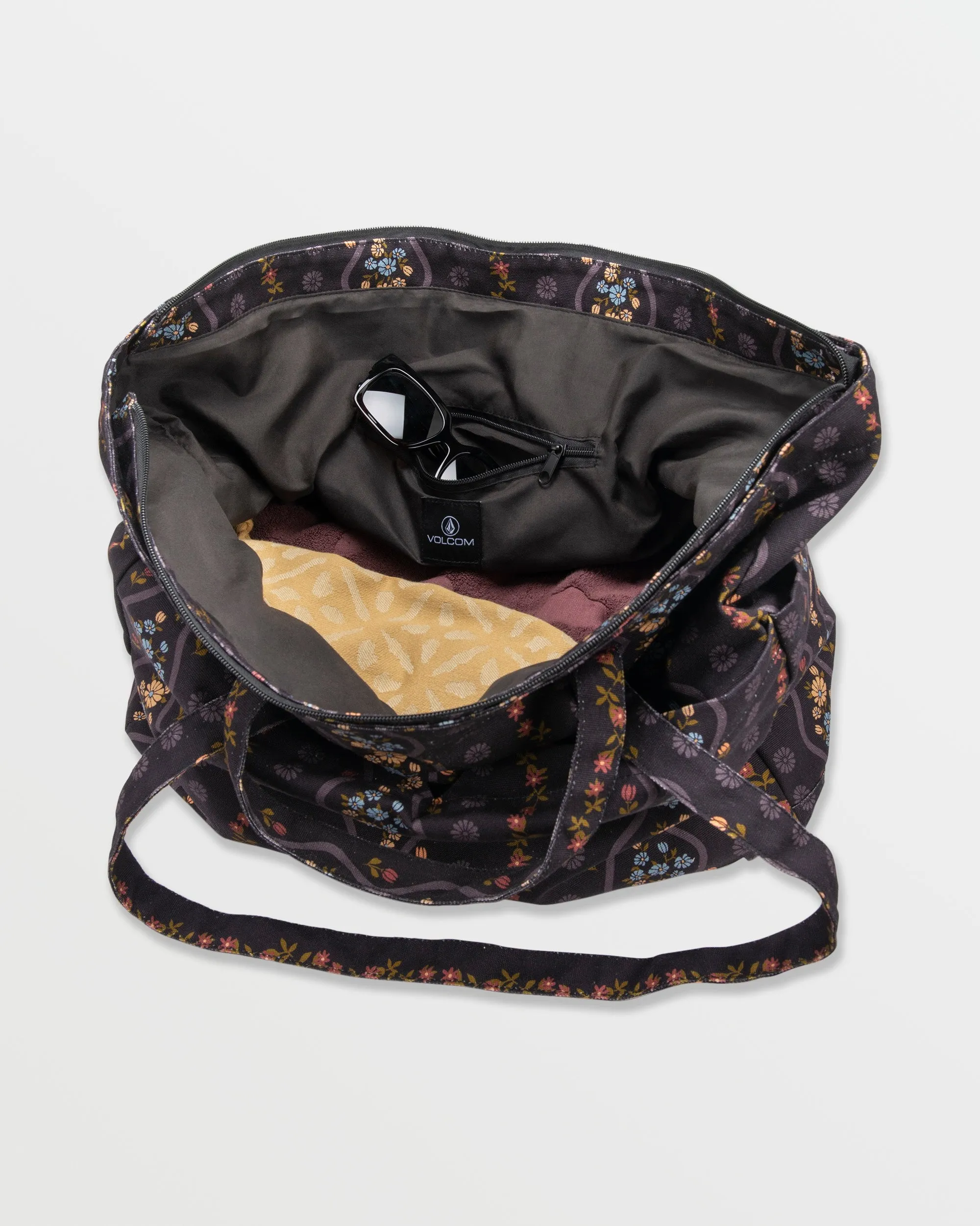 Schoolyard Canvas Tote - Black sold by Volcom product image thumbnail 3