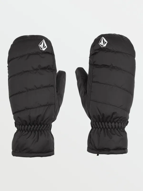 Womens Puff Puff Mitt - Black (2022) sold by Volcom