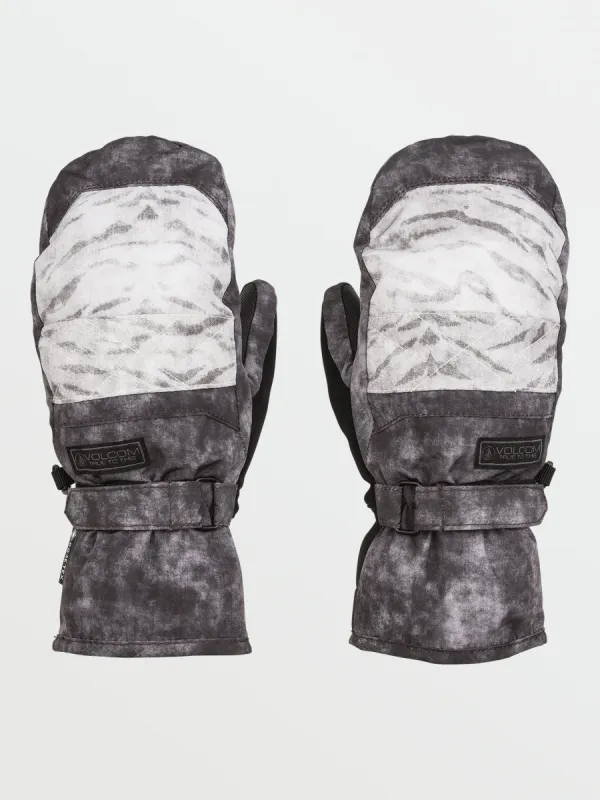 Womens Peep Gore-Tex Mitt - White Tiger (2022) made by Volcom
