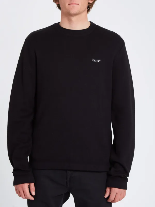 Class Lib Sweater - Black sold by Volcom