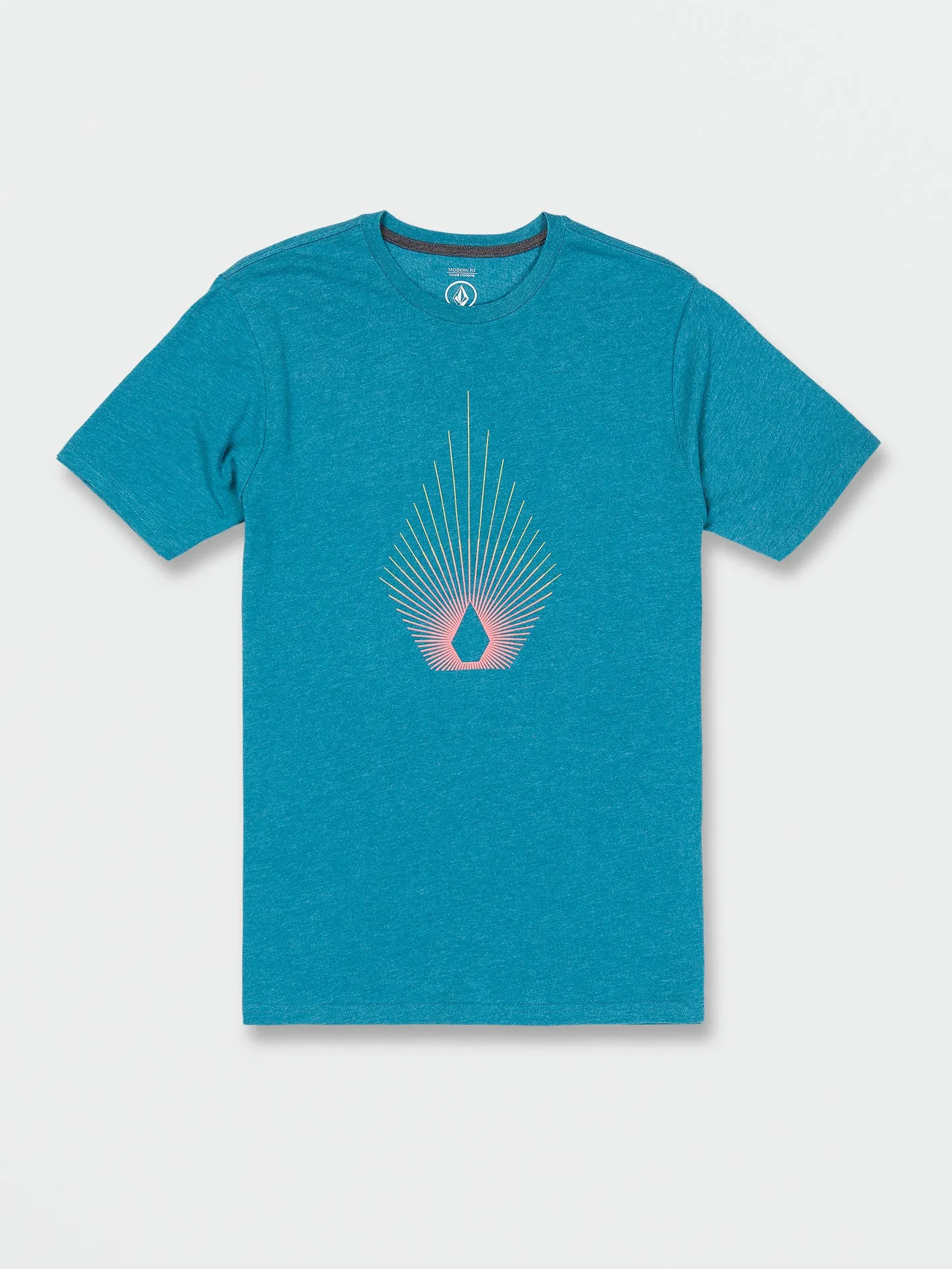 Blister Short Sleeve Tee - Ocean Teal Heather sold by Volcom