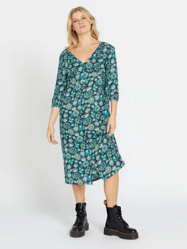 Beau Beau Dress - Vintage Black sold by Volcom