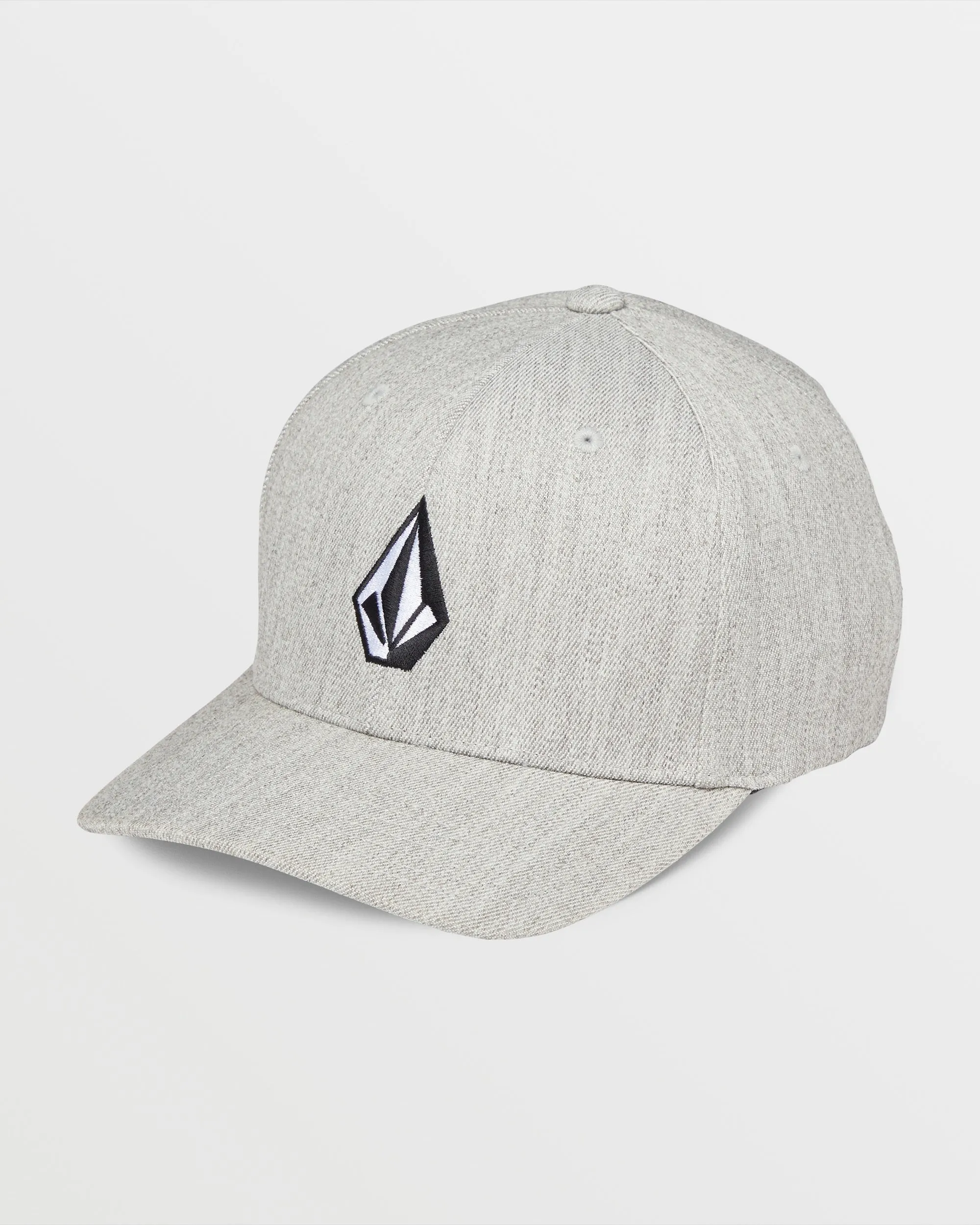 Full Stone Hthr Flexfit Hat - Grey Vintage sold by Volcom