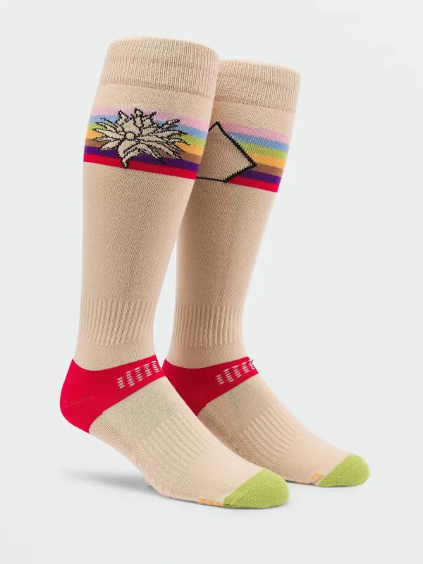 Mens Lodge Sock - Off White (2022) sold by Volcom