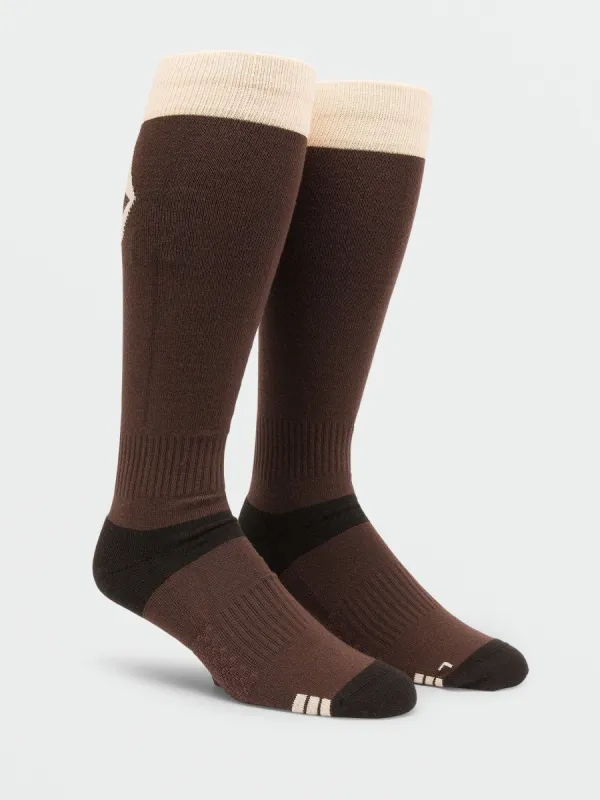 Mens Synth Sock - Brown (2022) made by Volcom