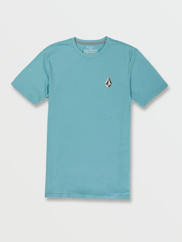 Iconic Stone Short Sleeve Tee - Pale Aqua sold by Volcom