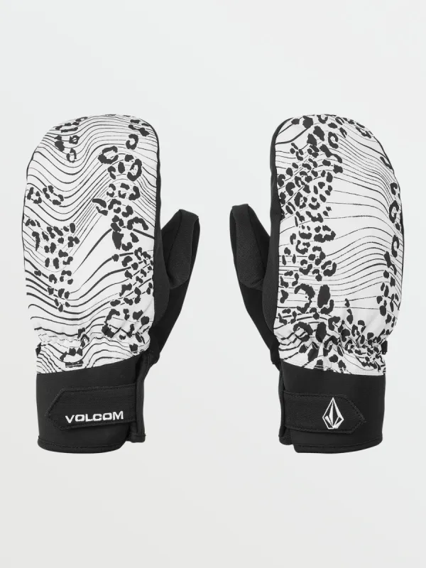 Mens V.Co Nyle Mitt - White Print (2022) sold by Volcom