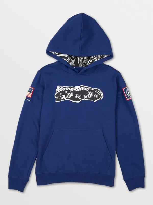 USST Alive Pullover - Blue (2022) made by Volcom