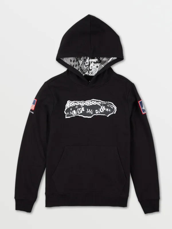 USST Alive Pullover - Black (2022) made by Volcom