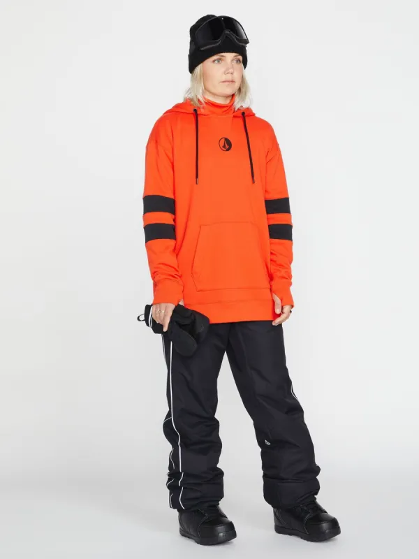 Womens Banded Hoodie - Orange Shock (2022) sold by Volcom