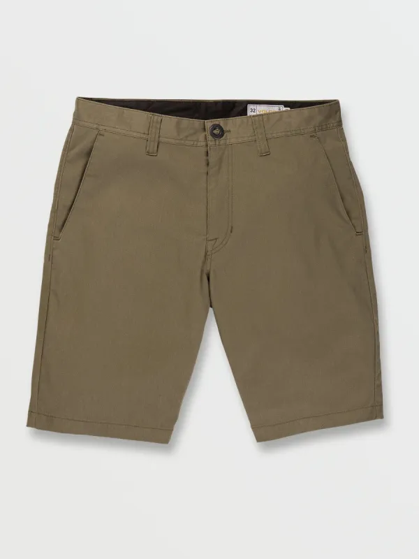Frickin Modern Stretch Shorts - Winter Moss sold by Volcom