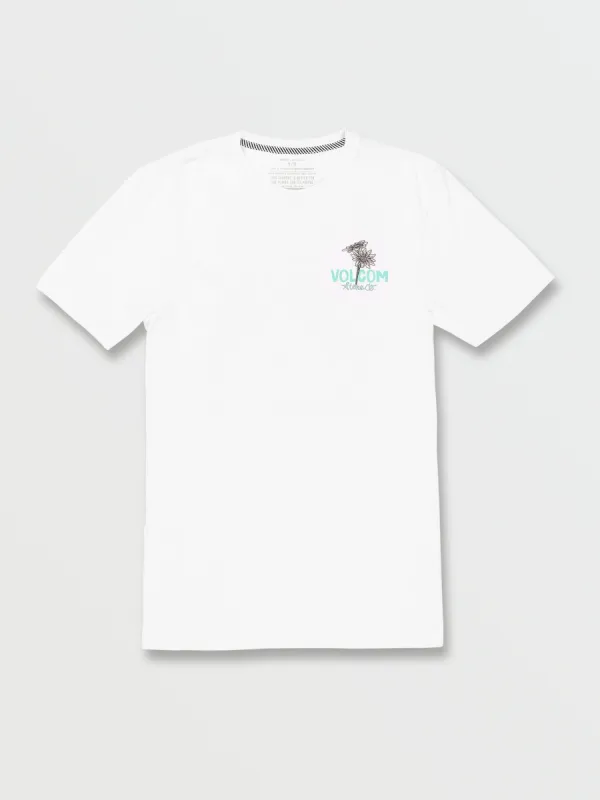 Psychedaisy Short Sleeve Tee - White sold by Volcom