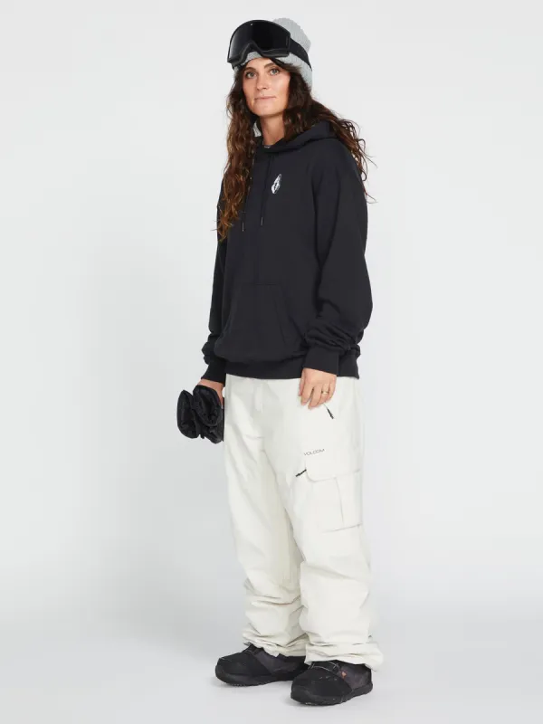Womens Melancon Hoodie - Black (2022) made by Volcom