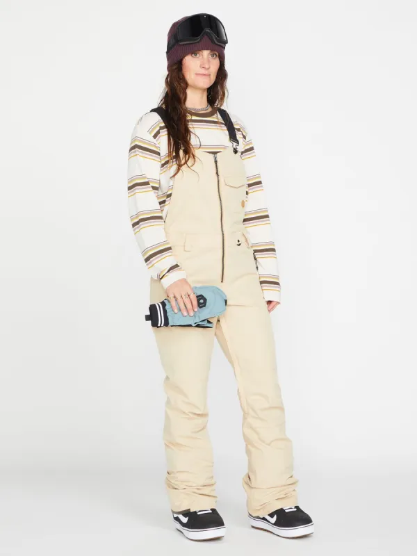 Womens Swift Bib Overall - Sand (2022) sold by Volcom