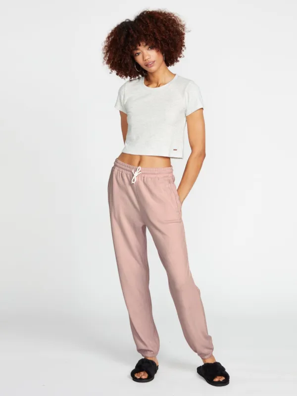 Lived In Lounge Fleece Pants - Raisin sold by Volcom