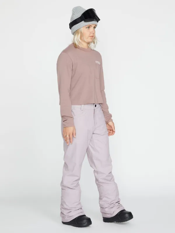 Womens Hallen Pants - Amethyst Smoke (2022) made by Volcom