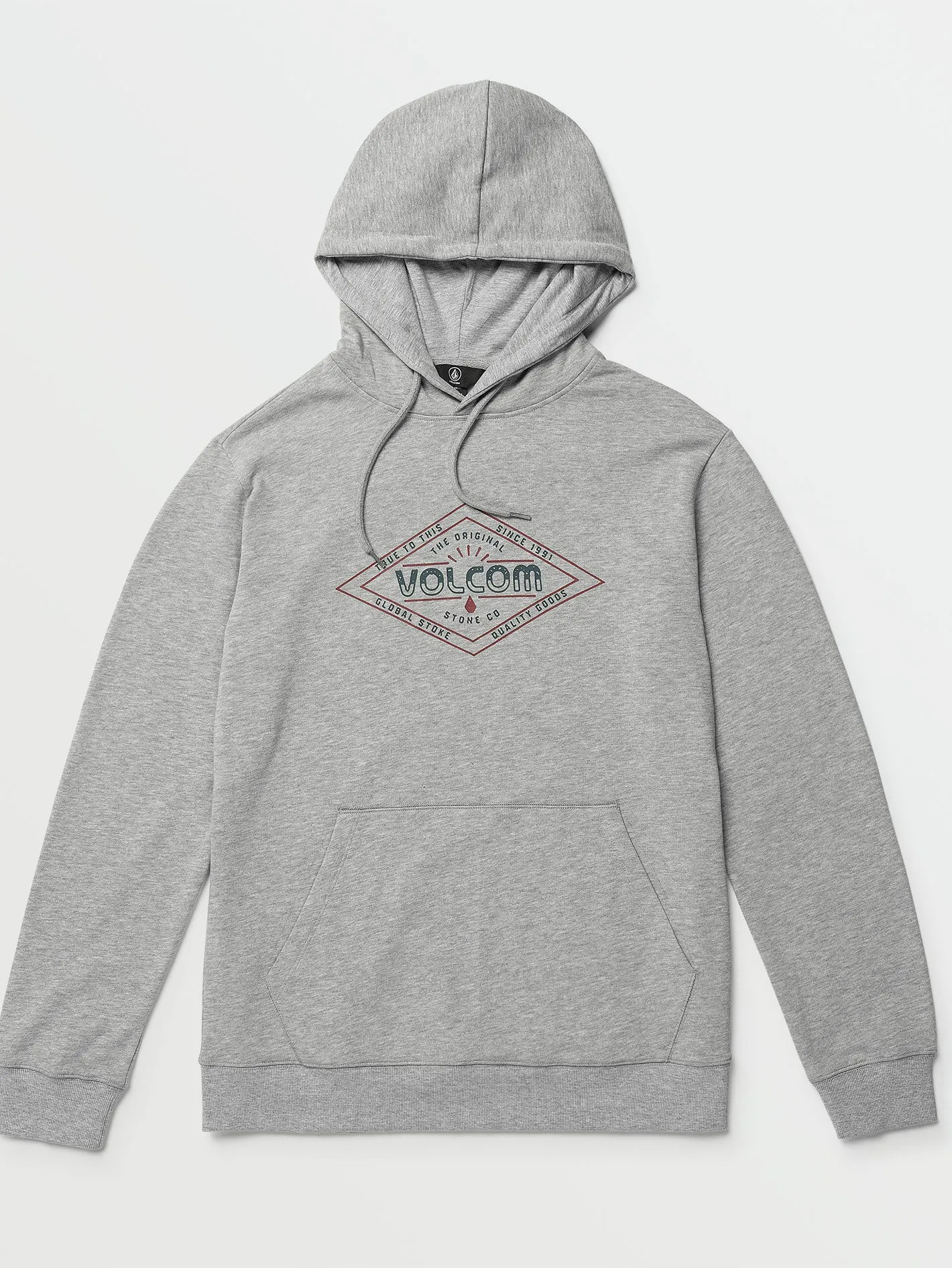 Roundabout Pullover Fleece Sweatshirt - Heather Grey sold by Volcom