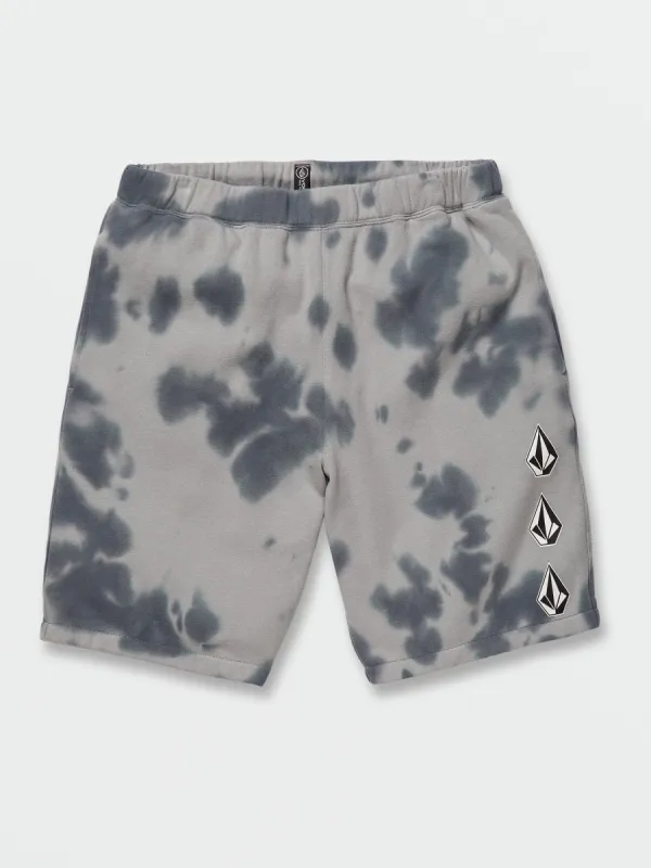 Iconic Stone Plus Fleece Shorts - Slate Blue sold by Volcom