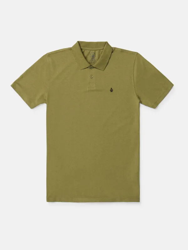 Middler Polo Short Sleeve Shirt - Old Mill sold by Volcom