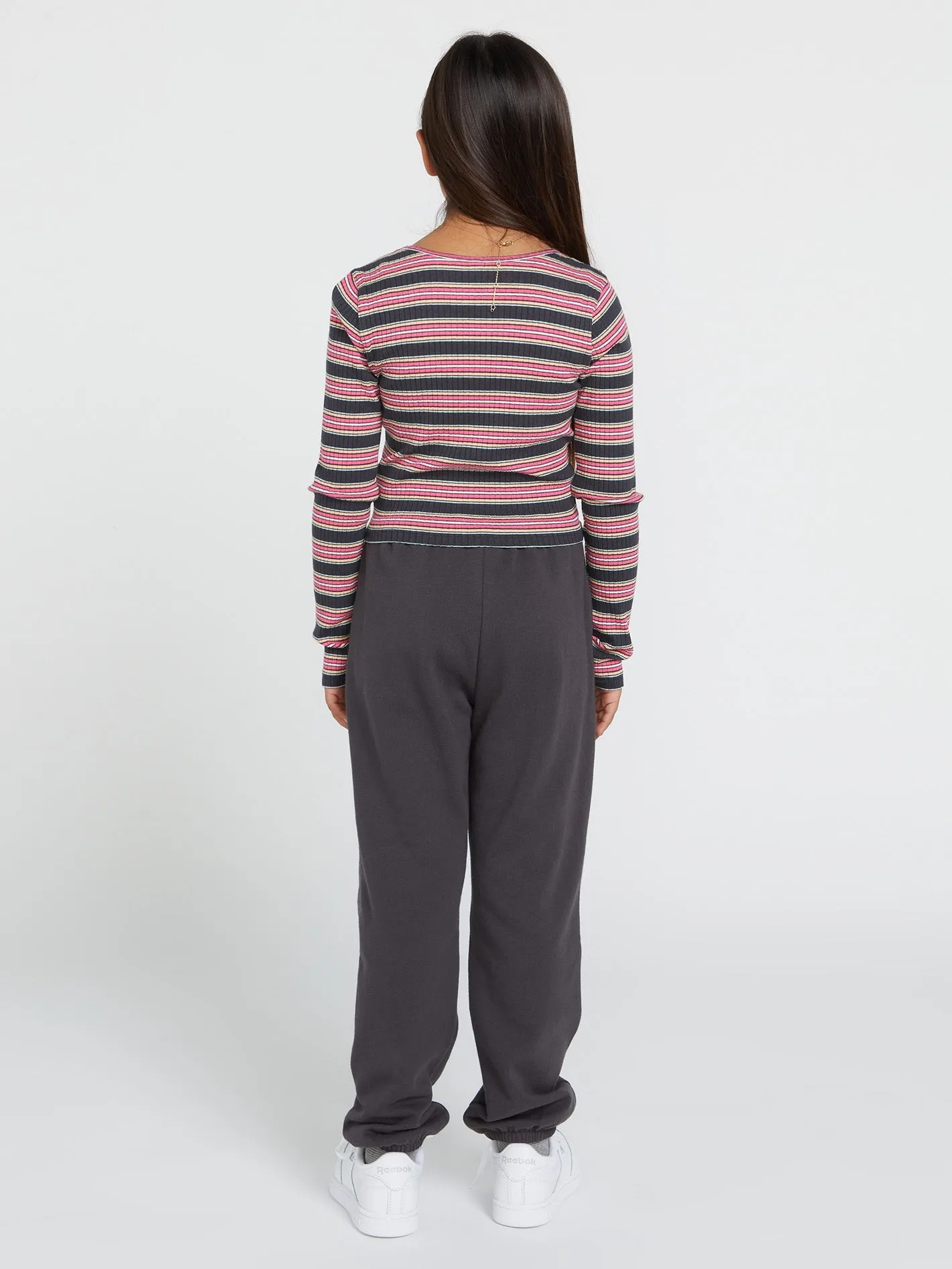 Girls Nite Flite Long Sleeve Shirt - Vintage Black sold by Volcom product image thumbnail 2