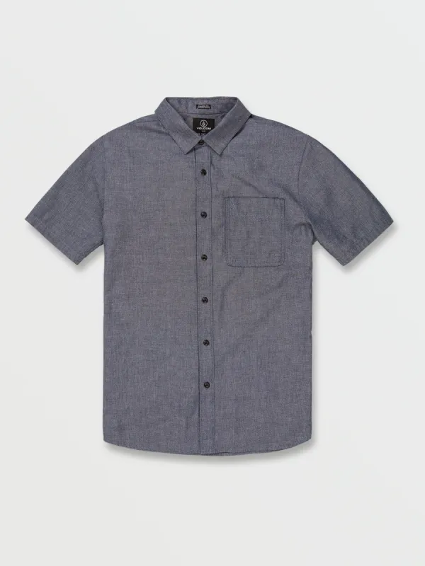 Date Knight Short Sleeve Shirt - Navy sold by Volcom