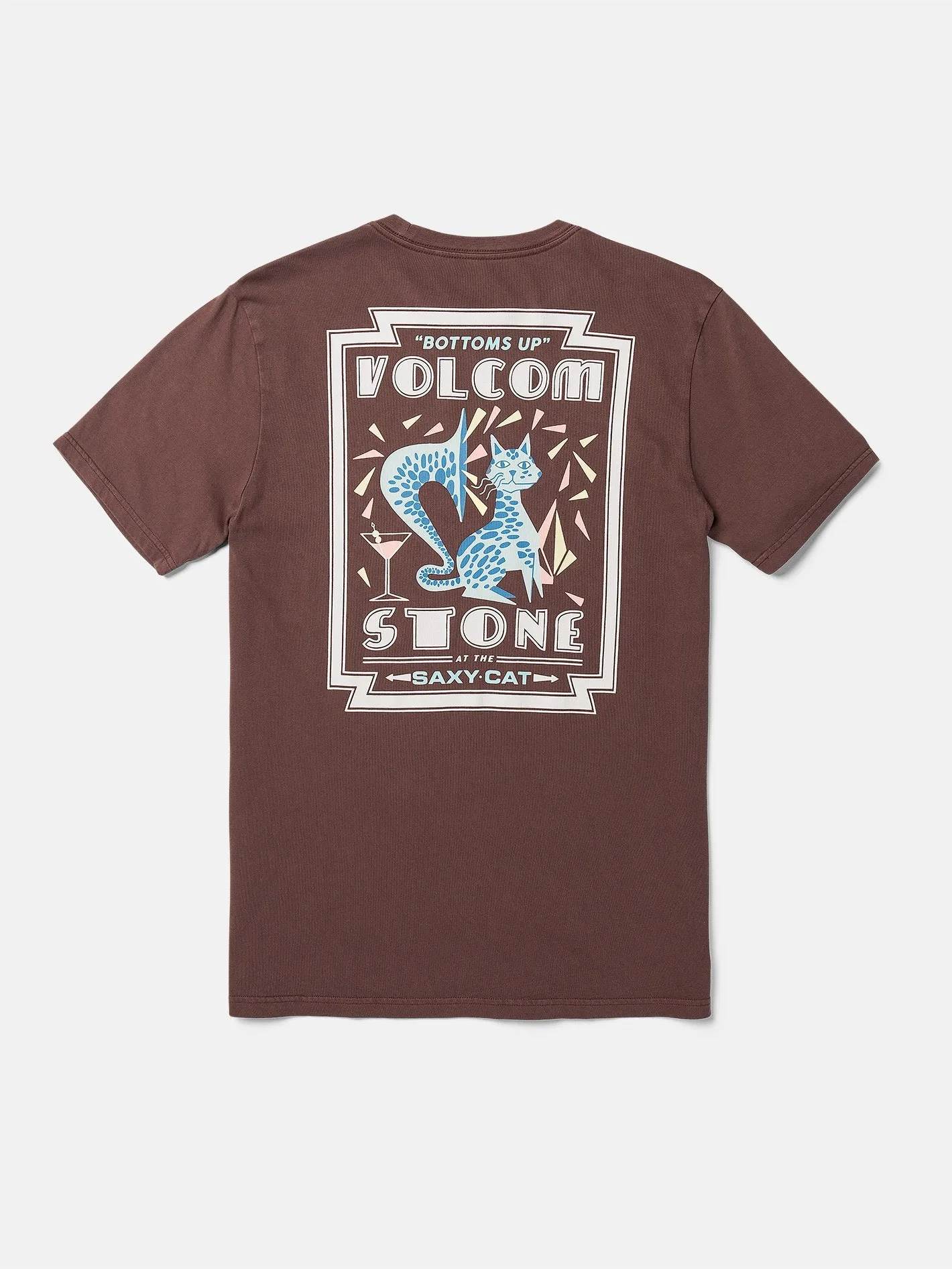 Saxy Cat Short Sleeve Tee - Pumice sold by Volcom product image thumbnail 2