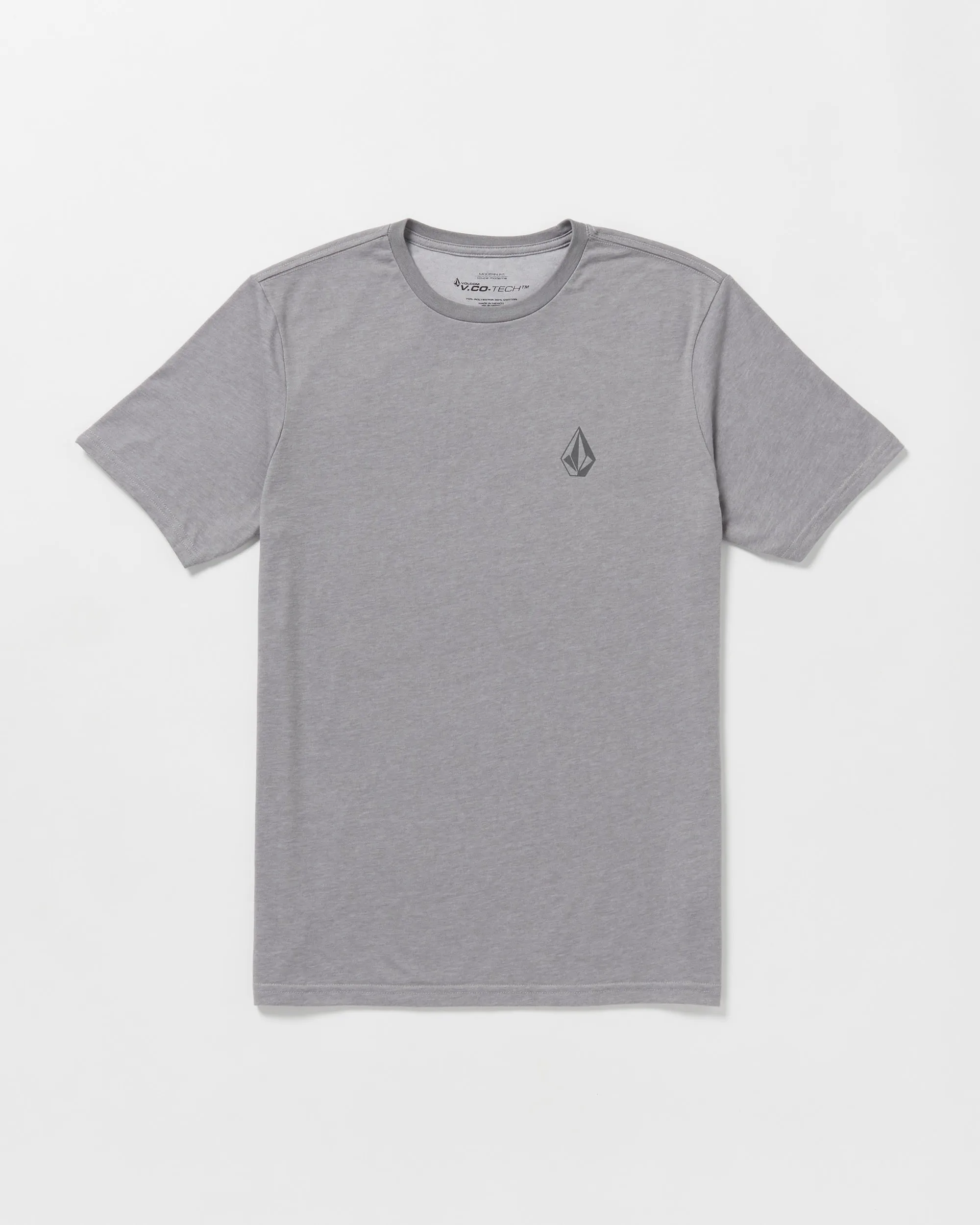 Stone Tech Short Sleeve Tee - Heather Grey sold by Volcom