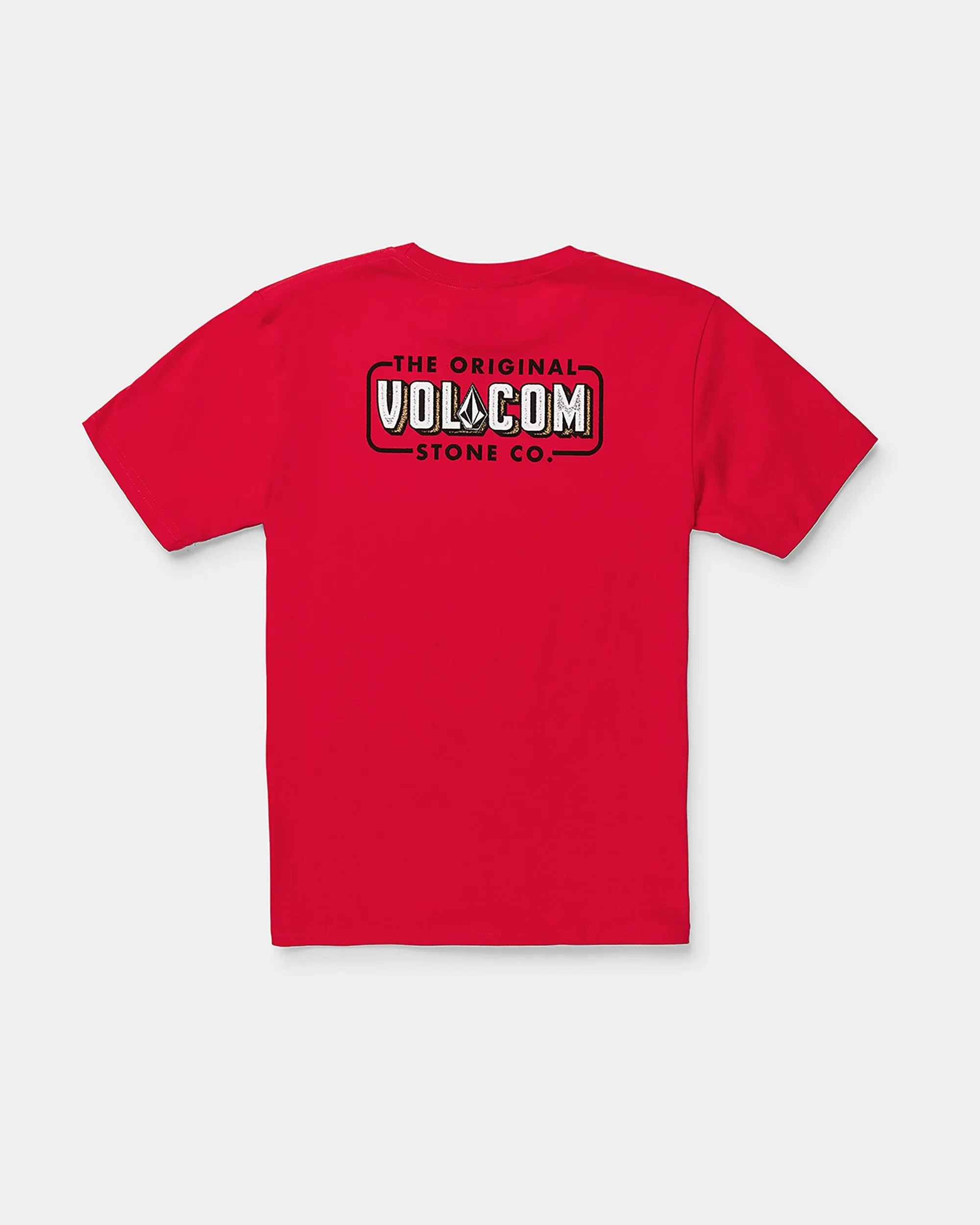 Little Boys Vibeout Short Sleeve Tee - Red sold by Volcom product image thumbnail 2
