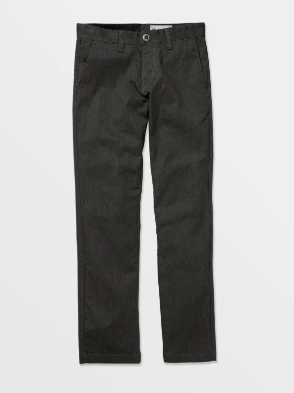 Big Boys Frickin Modern Stretch Chino Pants - Charcoal Heather sold by Volcom