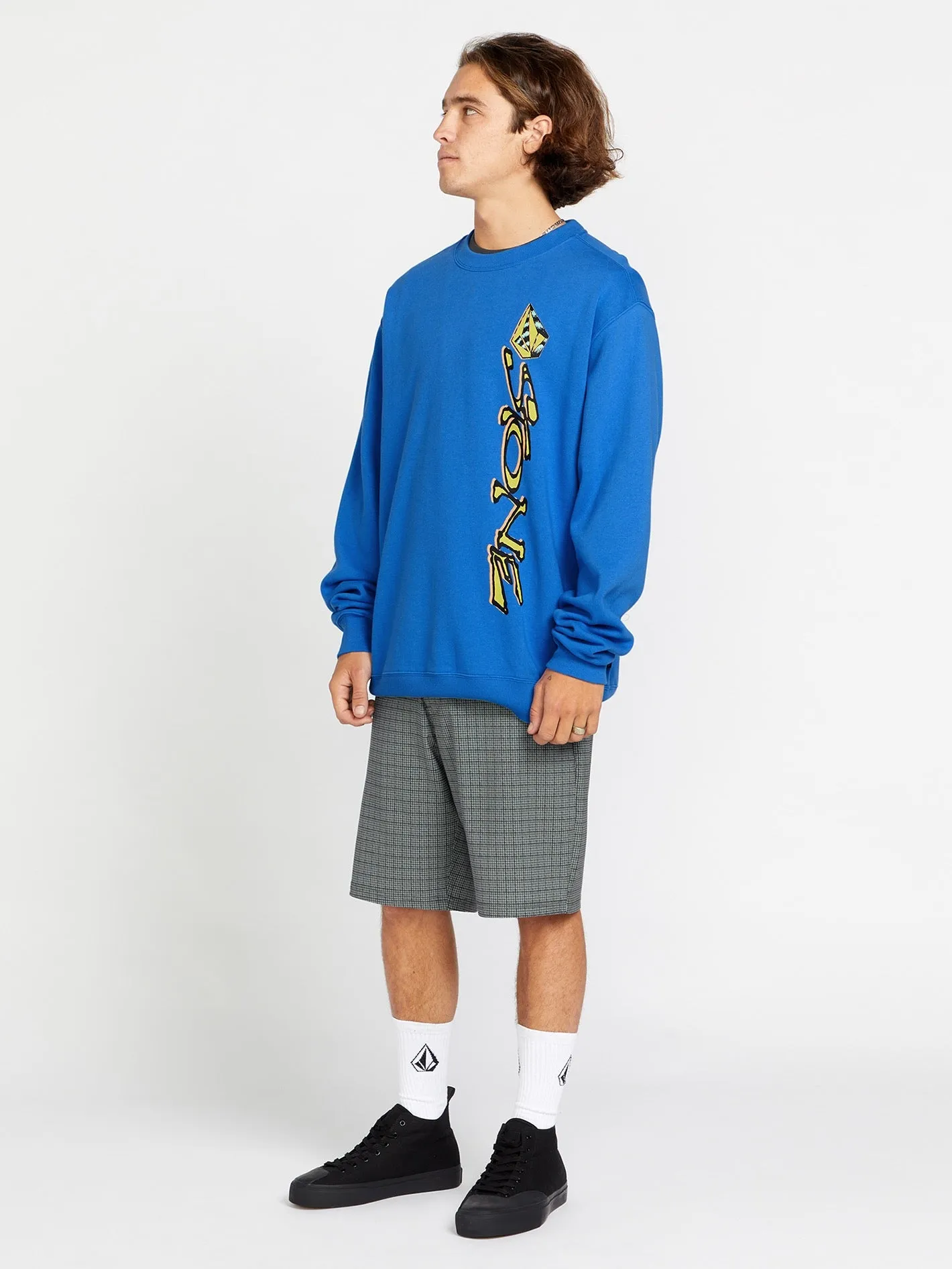 Mix Frickin Cross Shred Shorts - Asphalt Black sold by Volcom product image thumbnail 3