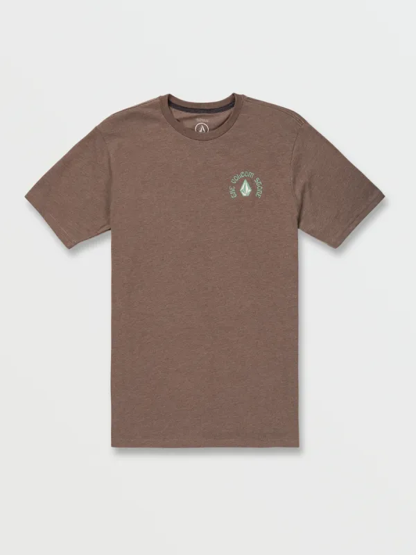 Stone Trippin Short Sleeve Tee - Charcoal Heather sold by Volcom