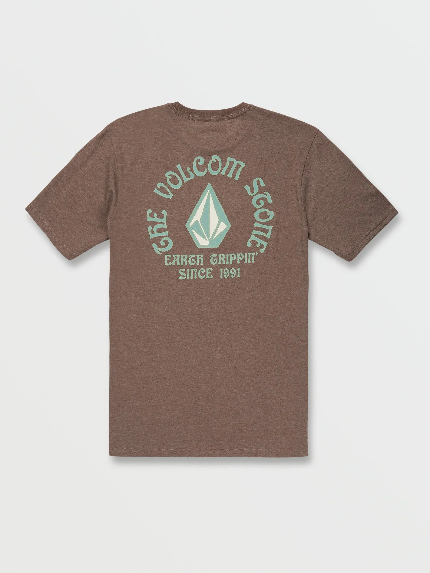 Stone Trippin Short Sleeve Tee - Charcoal Heather sold by Volcom product image thumbnail 2