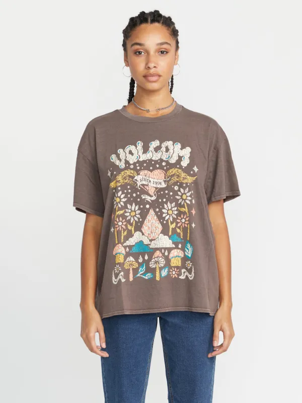 Stones Throw Short Sleeve Tee - Slate Grey sold by Volcom
