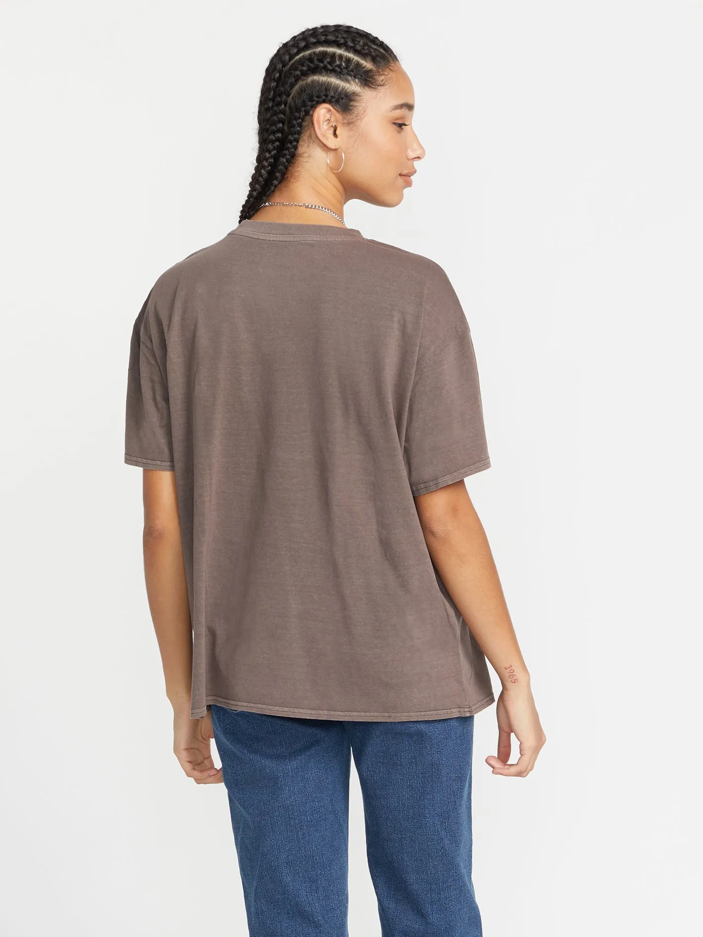 Stones Throw Short Sleeve Tee - Slate Grey sold by Volcom product image thumbnail 2