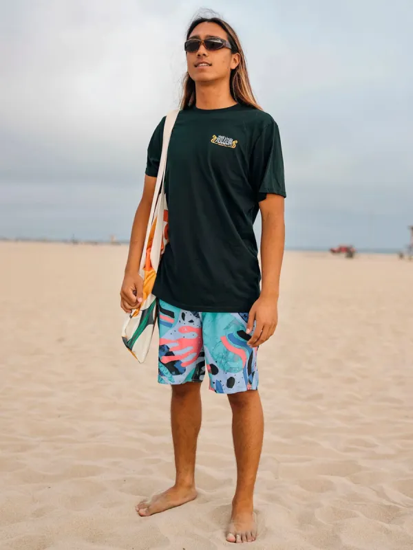 Knife Aquatic Stoney Trunks - Washed Blue made by Volcom