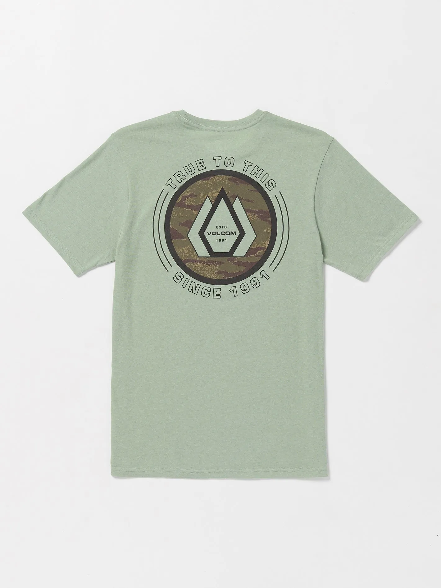 Link Fill Short Sleeve Tee - Slate Heather sold by Volcom product image thumbnail 2