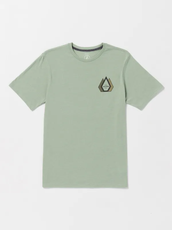 Link Fill Short Sleeve Tee - Slate Heather sold by Volcom