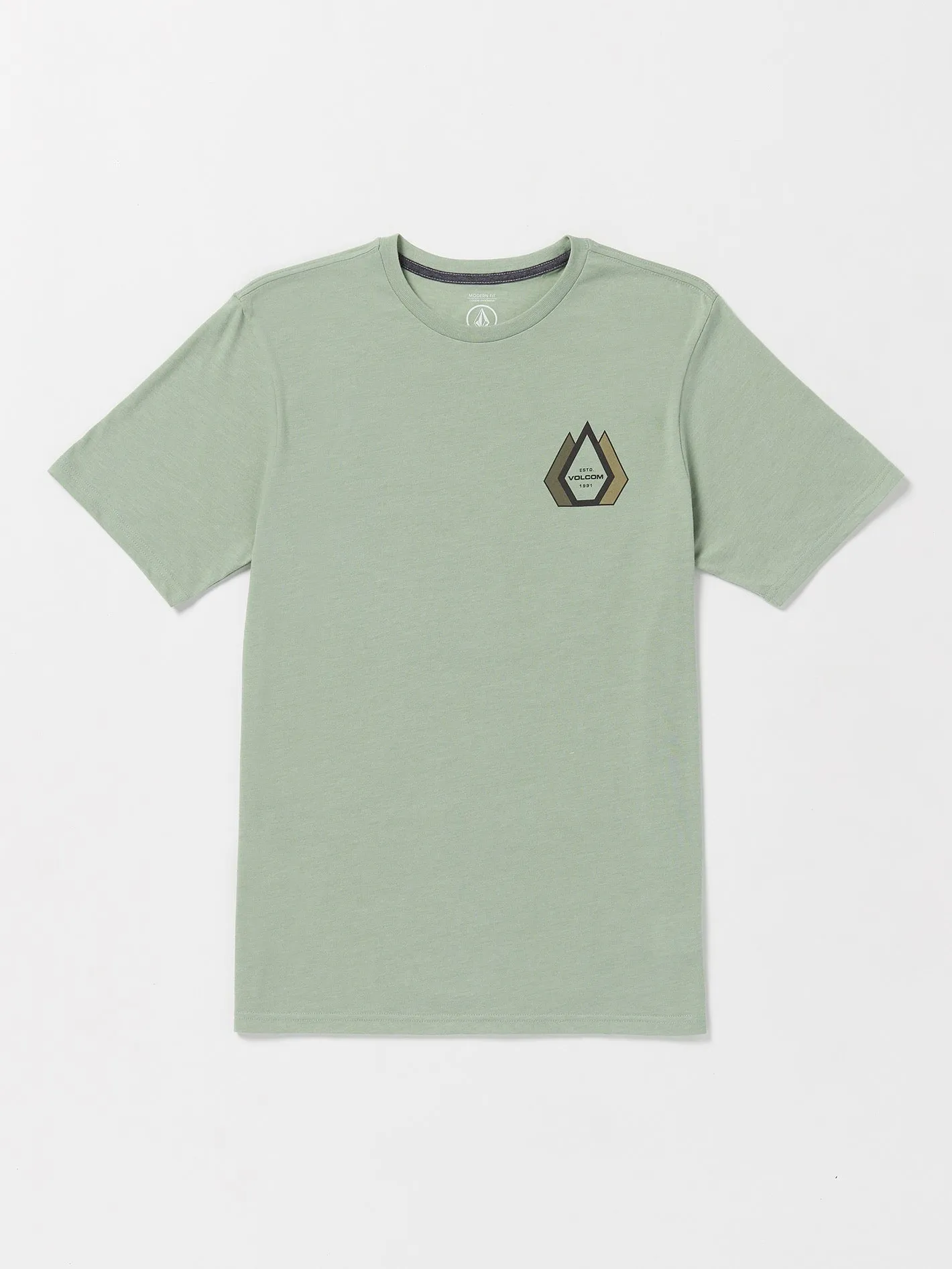 Link Fill Short Sleeve Tee - Slate Heather sold by Volcom