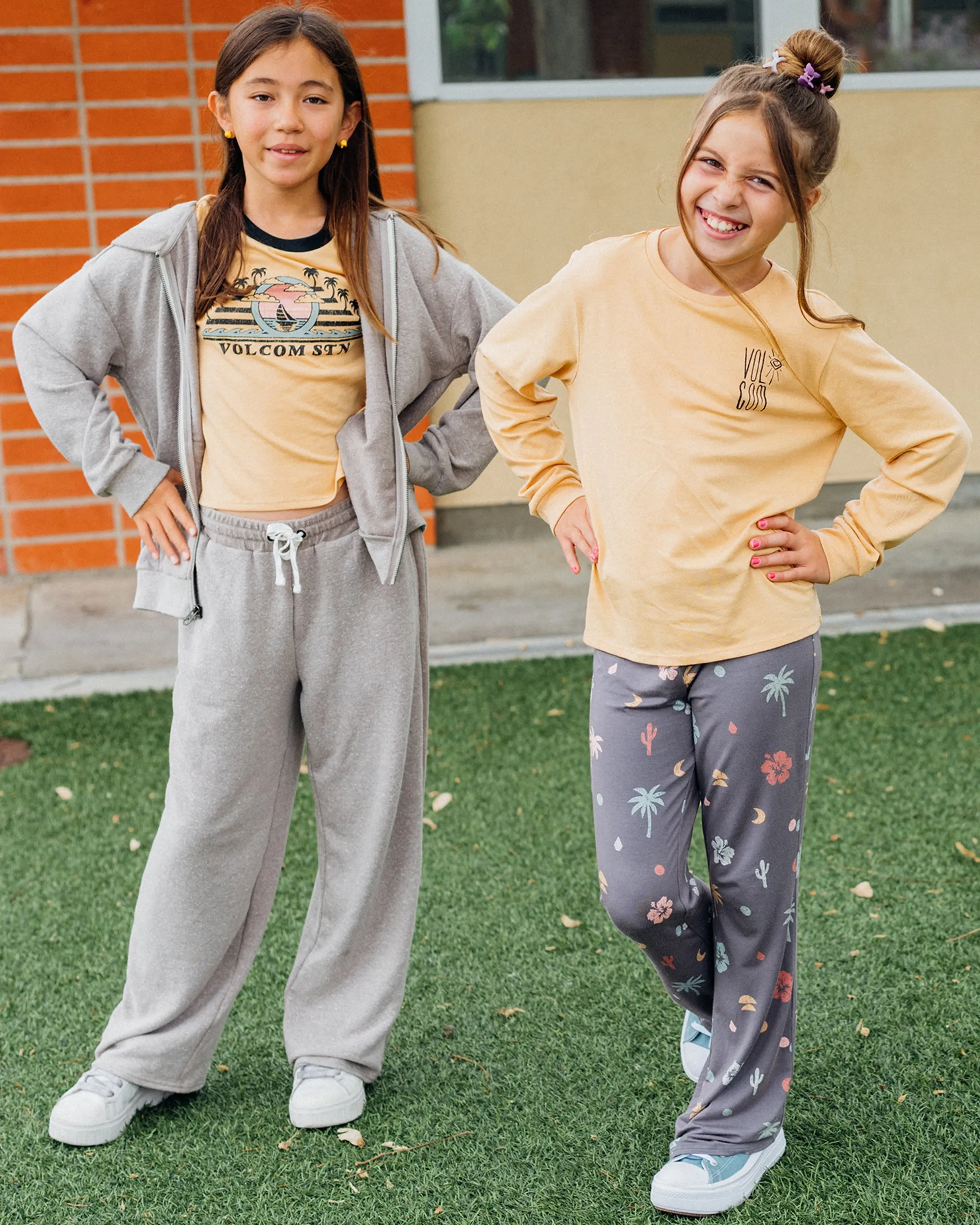 Big Girls Made From Stoke Long Sleeve Tee - Sand sold by Volcom product image thumbnail 2