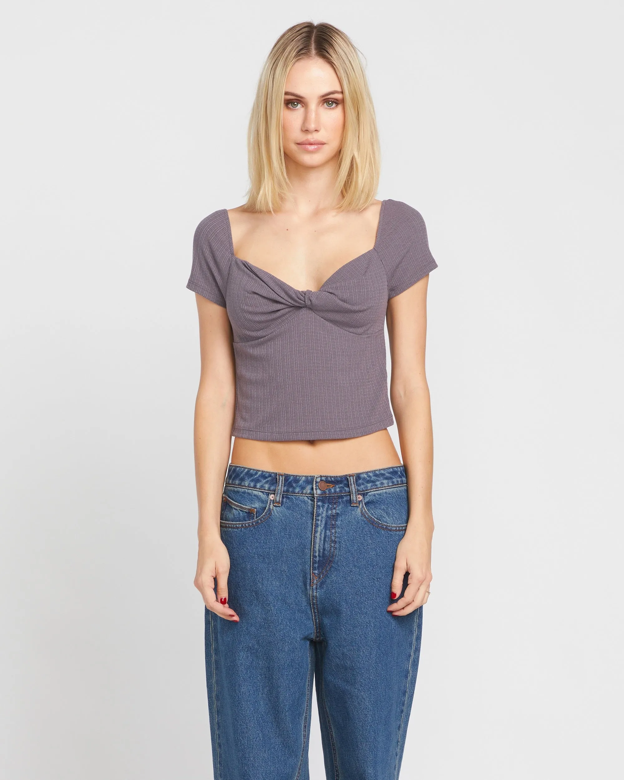 Cactus Row Top - Dark Grey sold by Volcom product image thumbnail 2