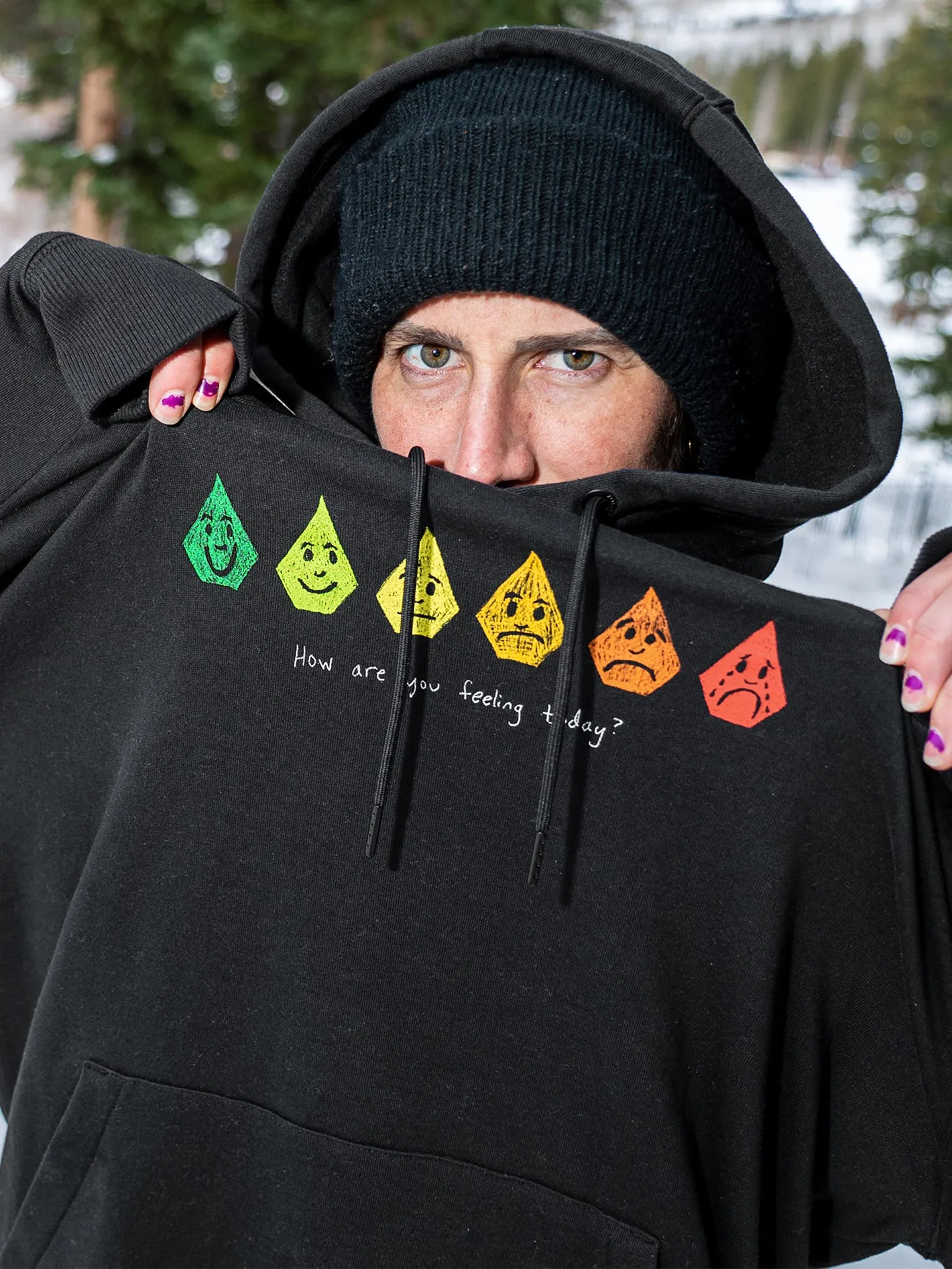 Melancon Hoodie - Black sold by Volcom product image thumbnail 2