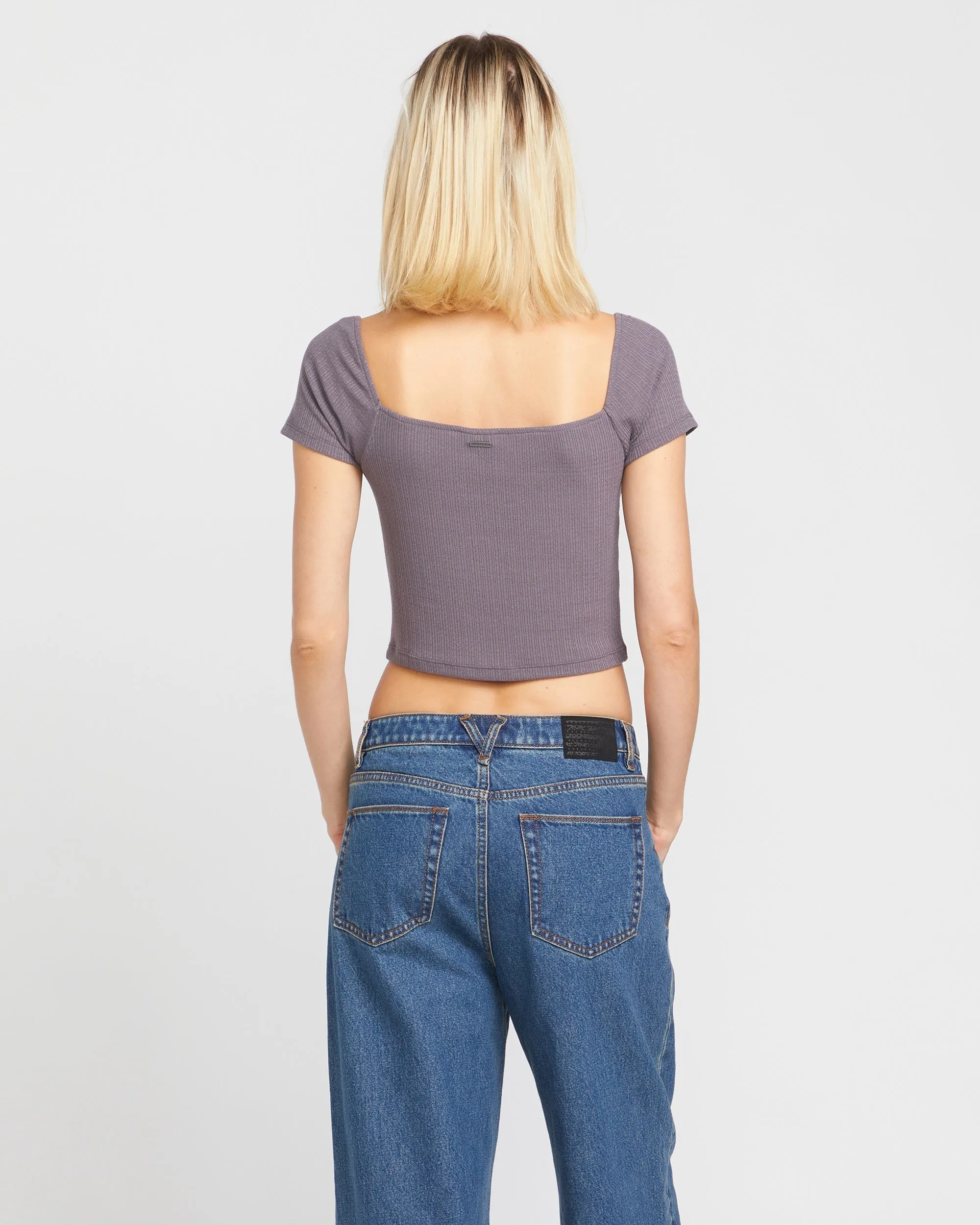 Cactus Row Top - Dark Grey sold by Volcom product image thumbnail 3