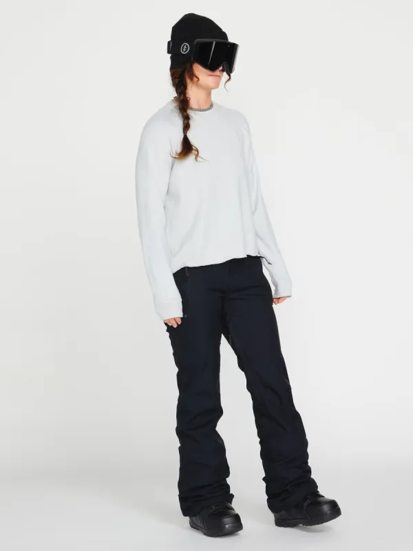 Womens Species Stretch Pants - Black (2022) sold by Volcom