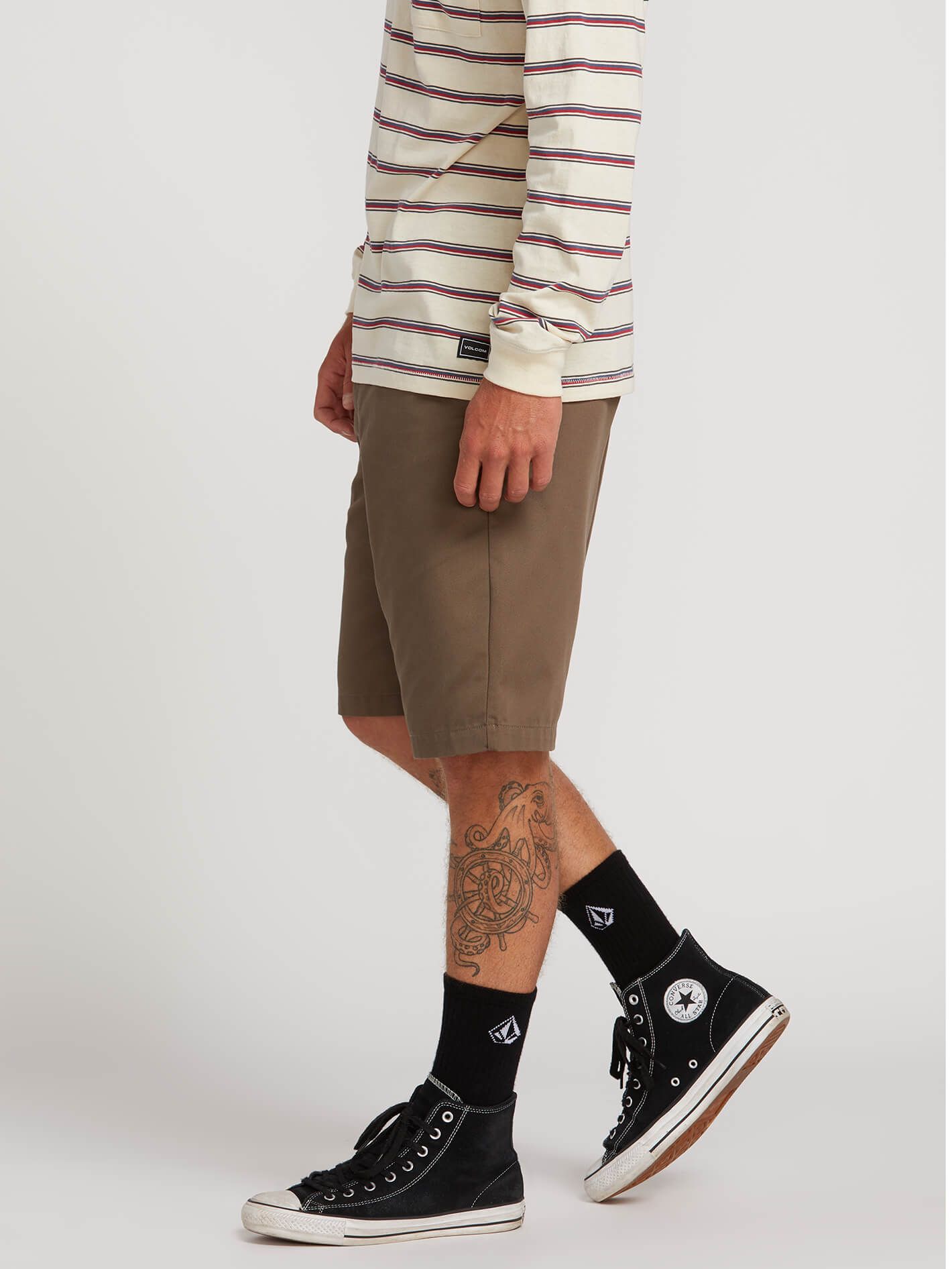 Frickin Chino Shorts - Mushroom sold by Volcom product image thumbnail 3