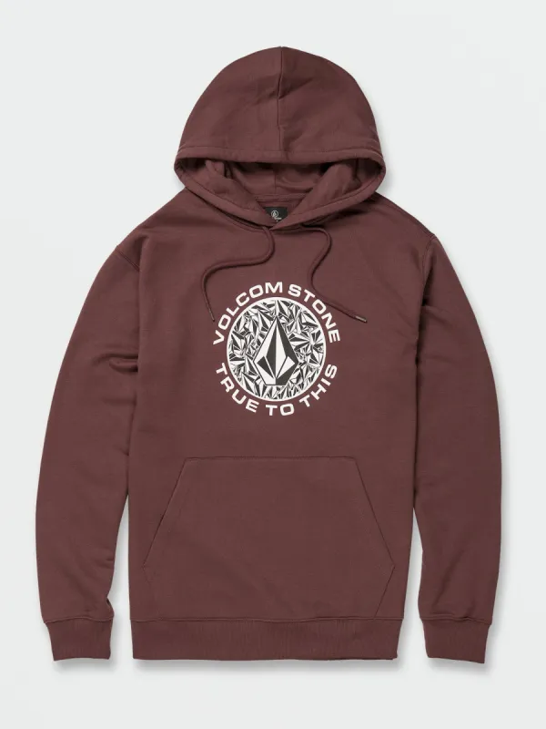 True To This Pullover Hoodie - Mahogany sold by Volcom