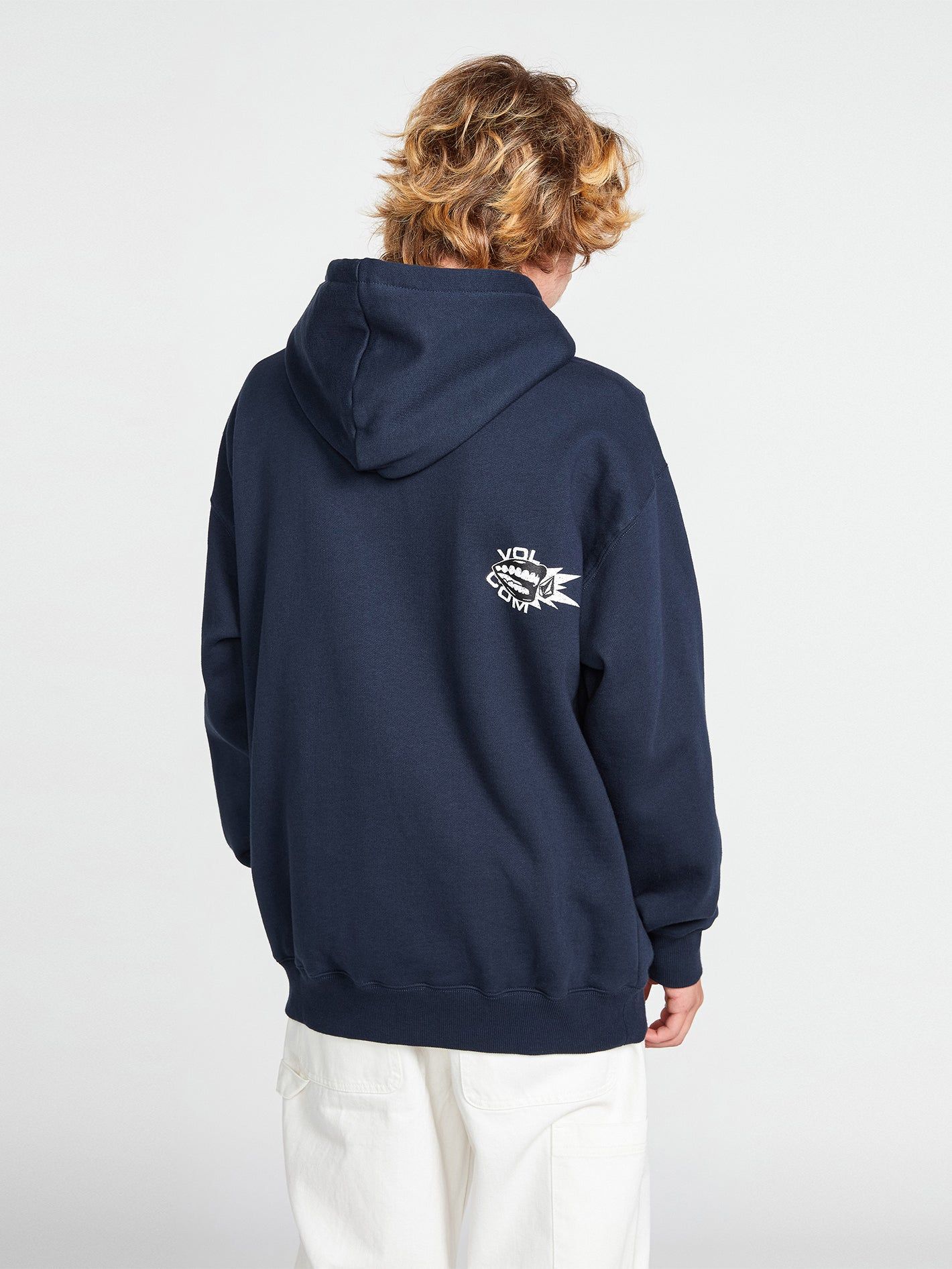 Skate Vitals Pullover Hoodie - Navy sold by Volcom product image thumbnail 5