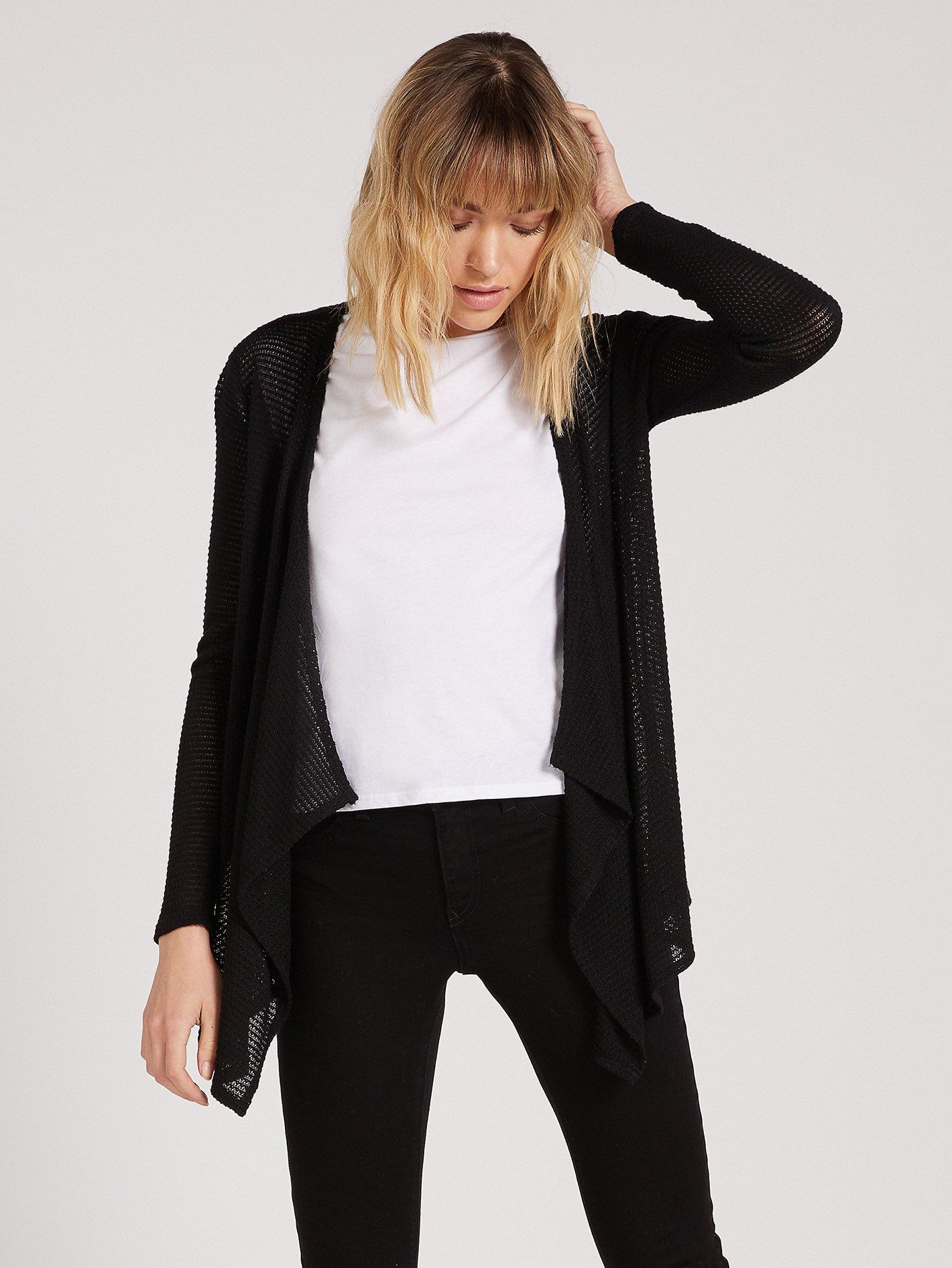 Go Go Wrap Sweater - Black sold by Volcom product image thumbnail 4