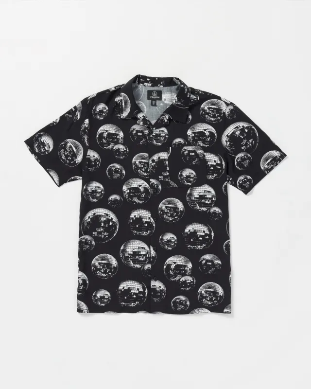 Packed Up Woven Short Sleeve Shirt - Black sold by Volcom
