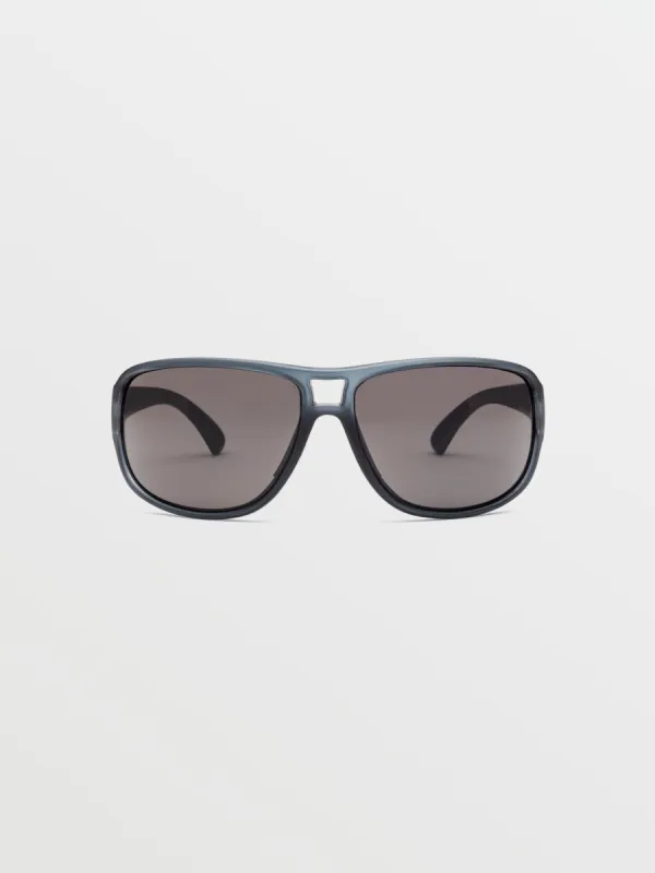 Stoke Sunglasses - Matte Smoke/Gray sold by Volcom