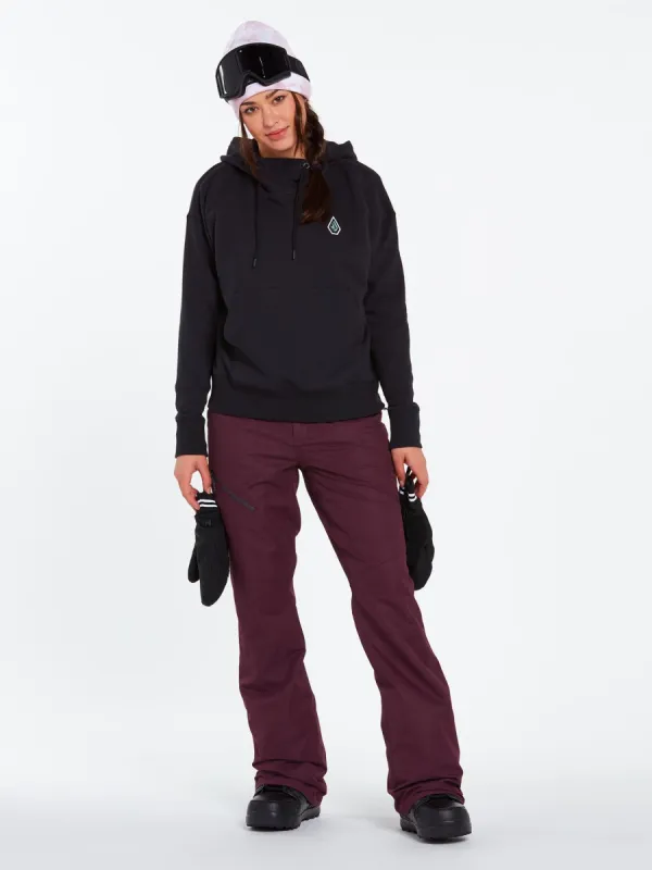 Womens Hallen Pant - Merlot (2022) made by Volcom